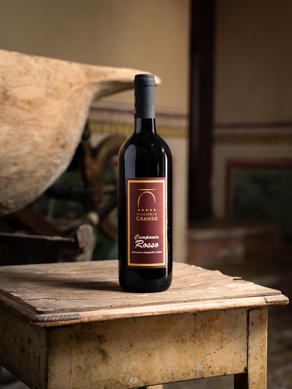 Bottiglia di vino Campania Rosso IGT Masseria Grande
